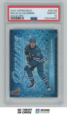 Macklin Celebrini SGC 10