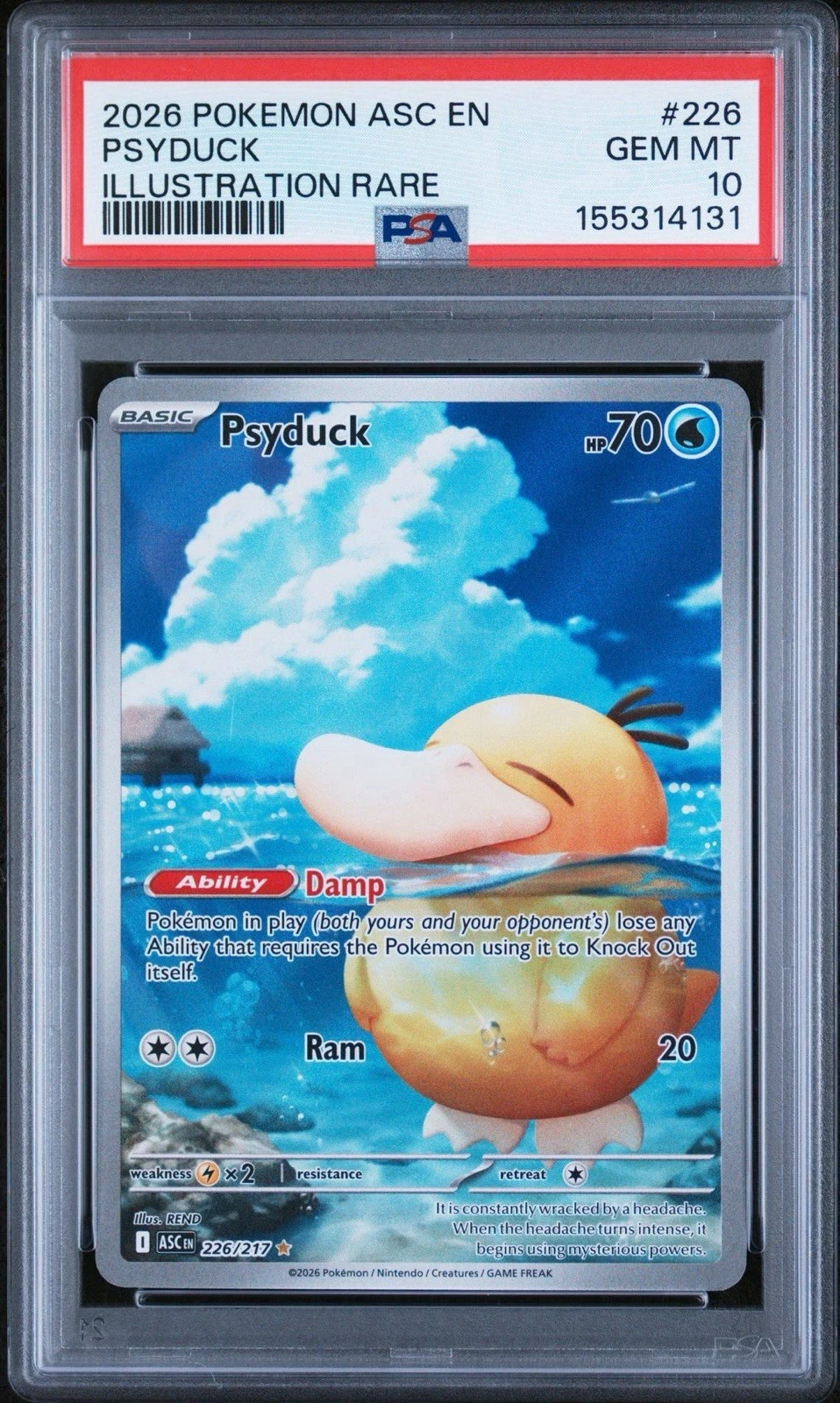 Psyduck PSA 10